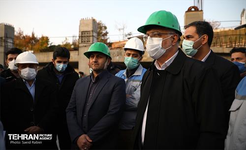 بازدید شهردار تهران از منطقه 3
