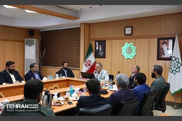 دیدار مداحان تهرانی با شهردار پایتخت 16