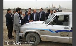 بازدید شهردار تهران از پروژه در حال ساخت شهر آفتاب 2