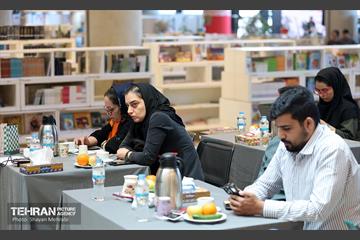 نشست خبری مشترک سخنگوی شهرداری تهران و مدیرعامل باغ کتاب تهران 41