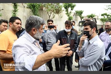 حضور رئیس کمیسیون شهرسازی شورای شهر تهران در منطقه ۱۷  13