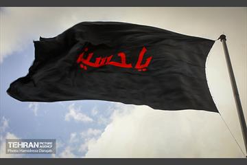 اهتزاز اَبَر پرچم متبرک ابا عبدالله حسین(ع) 37