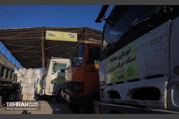 مانور برف‌‍‌روبی منطقه 4 شهرداری تهران 21