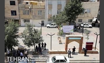 آیین افتتاح فضای جمعی رها محله نعمت آباد 2