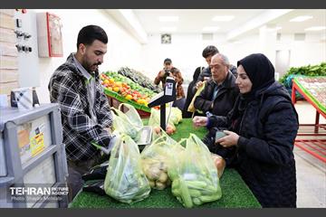 آیین افتتاحیه ۵ بازار میوه و تره‌بار 13