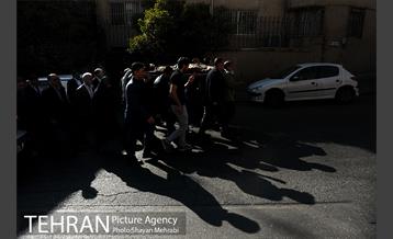 مراسم تشییع رضا مرعشی 5