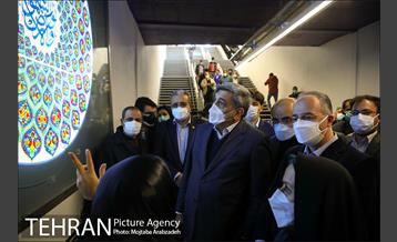 آیین افتتاح ورودی غربی زیرگذر گلوبندگ 16