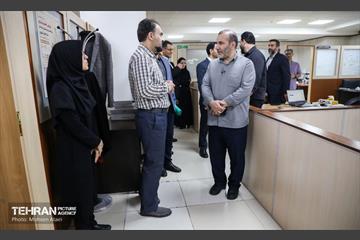 بازدید مدیرکل حوزه شهردار تهران از مرکز مطالعات و برنامه‌ریزی شهرداری تهران 15