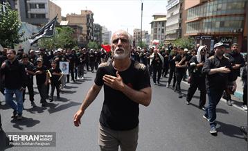 دسته عزاداری دانشگاه امام صادق(ع) در ظهر عاشورا 45