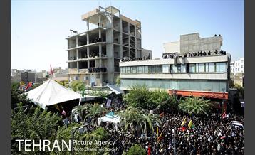 تشییع پیکر مطهر شهید محسن حججی 24