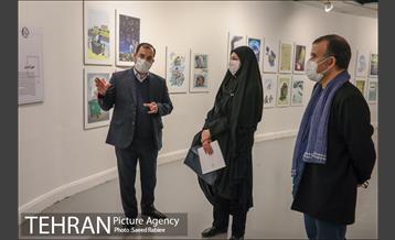بازدید مدیران شهری و اعضای شورای شهر تهران از نمایشگاه تهران از منظر هنرمندان-2 28