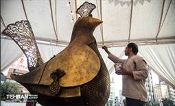 خیمه عاشورایی در میدان هفتم تیر 24