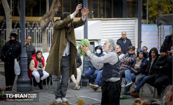 اجراهای خیابانی جشنواره تئاتر فجر 38