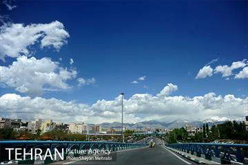 ابرهای کومه‌ای بر فراز تهران 3