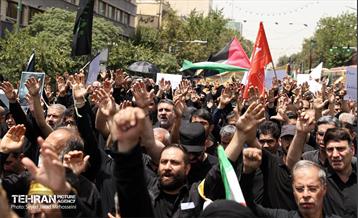 دسته عزاداران دانشگاه تهران در تاسوعای حسینی 17