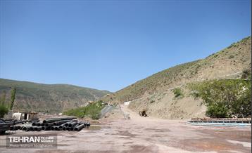 بازدید شهردار و استاندار تهران از سد لار 2