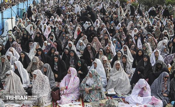 نماز عید سعید فطر در حرم حضرت عبدالعظیم حسنی (ع) 35