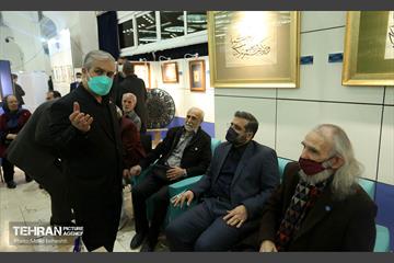 بازدید هنرمندان پیشکسوت و وزیر ارشاد از نمایشگاه قرآن 19