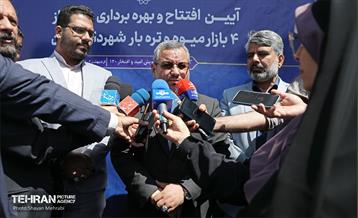 افتتاح بازار میوه و تره‌بار در منطقه 22 19