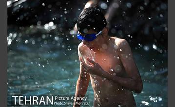 تابستان گرم  در چشمه علی 36