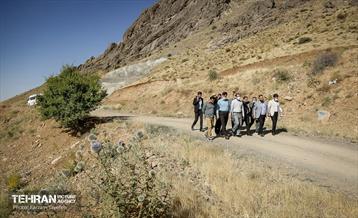 بازدید مدیر کل حریم شهرداری تهران از منطقه 5