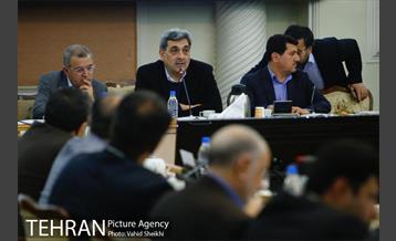 نشست شورای معاونین، مشاوران و شهرداران مناطق ۲۲گانه و مراسم تکریم و معارفه فرمانده یگان حفاظت شهرداری تهران 11