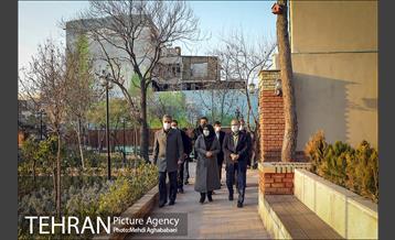 بازدید مصطفی سلیمی از پروژه های منطقه هشت 5