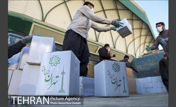 ارسال کمک های شهرداری تهران برای مردم زلزله زده سی سخت 7