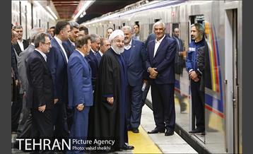 افتتاح همزمان سه پروژه بزرگ شهر تهران  2