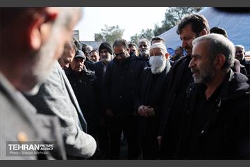 مراسم تشییع مرحوم محمدهادی چمران برادر مهدی چمران 23