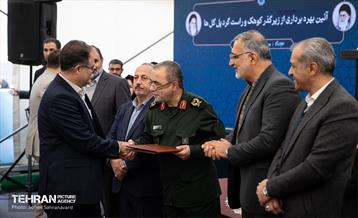 آیین بهره‌برداری از زیرگذر کوهک 4