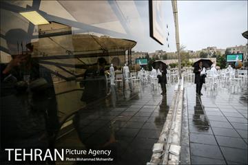 بارش باران بهاری در تهران 11
