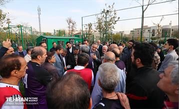 آیین بهره برداری از پروژه های مناسب سازی معابر و فضاهای عمومی 7