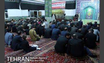 مراسم افتتاح شبستان مسجد بقیه الله الاعظم 1