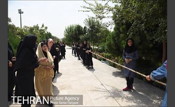 مراسم اختتامیه نخستین جشنواره دختران تهران در بوستان پردیس بانوان 5