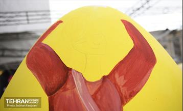 جشنواره تخم‌مرغ رنگی در میدان هفت تیر 4