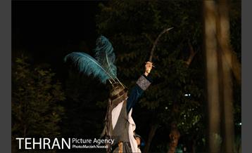 اجرای تعزیه در پهنه رودکی، گذر استاد شهریار 6