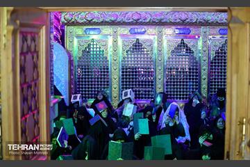 احیای شب بیست‌ویکم ماه رمضان امامزاده پنج تن لویزان 17