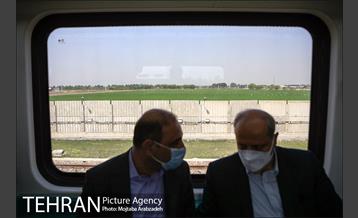 آیین رونمایی از نخستین نمونه قطار ملی مترو 26