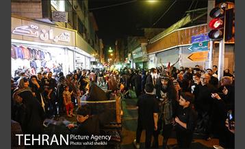 دسته های عزاداری محرم در محله امام زاده حسن  6