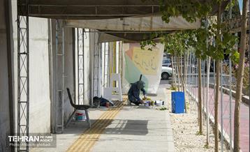 نگارخانه بزرگ شهری در خیابان دکتر بدرالزمان قریب 1