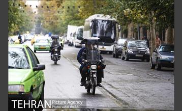 بارش نخستین باران پاییزی در تهران 3