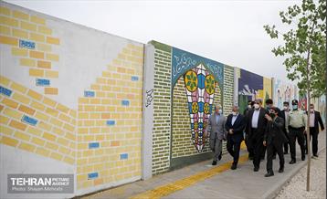 افتتاح و بهره‌برداری از پروژه‌های مدیریت شهری منطقه 9 تهران 14