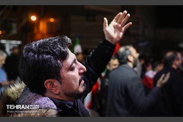 عزاداری هفتمین روز شهادت رهبر انقلاب در میدان بریانک 10