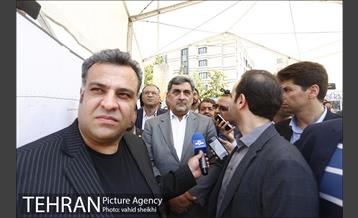 مراسم جمع آوری آخرین قطعه شاه تیر های عرشه پل گیشا  2