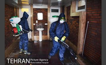 ضدعفونی معابر سطح شهر  8