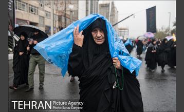 راه پیمایی مردم تهران در روز اربعین  19