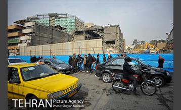 بازگشایی خیابان جمهوری پس از حادثه پلاسکو 8