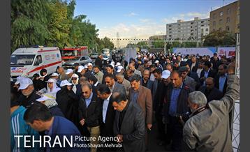 پیاده روی و گردهمایی سالمندان با حضور شهردار تهران 7