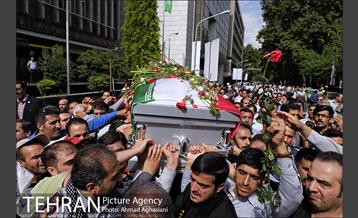 تشییع پیکر شهید آتشنشان علی قانع 27